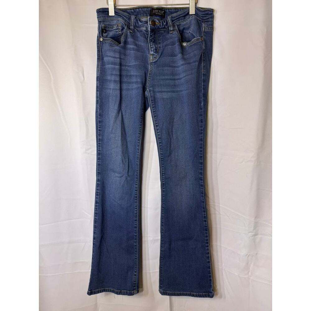 Judy Blue Bootcut Jeans Womens Size 9/29 Fits 8–10 Mid Rise Stretch Denim - Picture 2 of 11